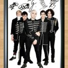 My Chemical Romance Black Parade Signed Autographed Photo Poster Print Memorabilia A4