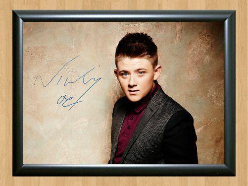 Nicholas Monald X Factor 2013 Nick  Signed Autographed Photo Poster Print Memorabilia A4