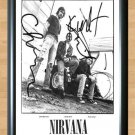 Nirvana Tribute Band Signed Autographed Photo Poster Print Memorabilia A4