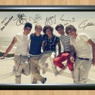 One Direction Zayn Harry Louis Liam Niall  Signed Autographed Photo Poster Print Memorabilia A4