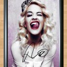 Rita Ora Phoenix Signed Autographed Photo Poster Print Memorabilia A4