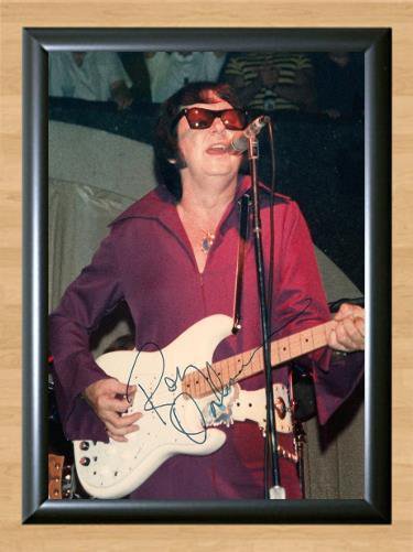 Roy Orbison Signed Autographed Photo Poster Print Memorabilia A4