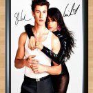 Shawn Mendes Camila Cabello Signed Autographed Photo Poster Print Memorabilia A4