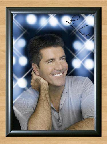 Simon Cowell X Factor Got Talent Signed Autographed Photo Poster Print Memorabilia A4
