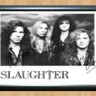 Slaughter Band Signed Autographed Photo Poster Print Memorabilia A4