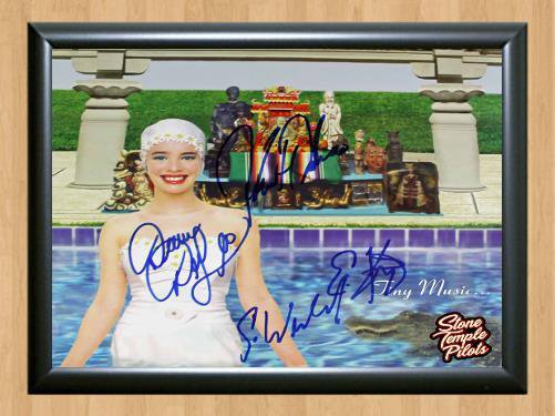 Stone Temple Pilots Signed Autographed Photo Poster Print Memorabilia A4
