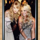 Taylor Swift Brittney Spears Signed Autographed Photo Poster Print Memorabilia A4