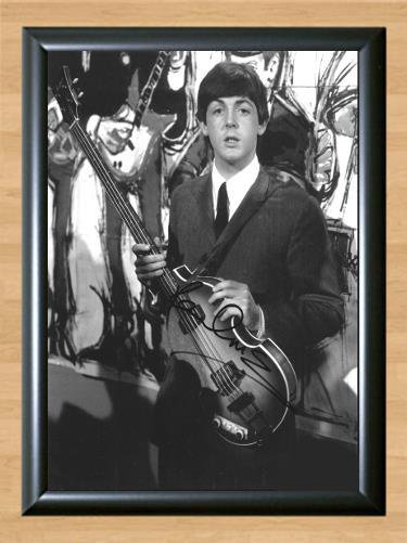 The Beatles Paul McCartney Signed Autographed Photo Poster Print Memorabilia A4