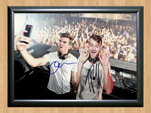 The Chainsmokers DJ Signed Autographed Photo Poster Print Memorabilia A4