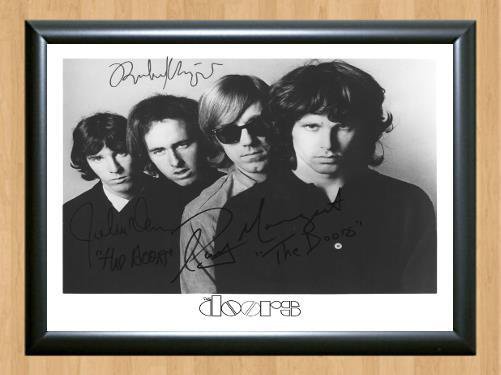 The Doors Jim Morrison Signed Autographed Photo Poster Print Memorabilia A4