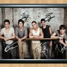 The Wanted 2 Boy Band Group Signed Autographed Photo Poster Print Memorabilia A4