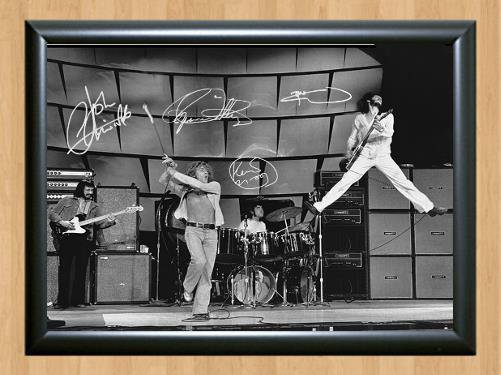 The Who John Entwistle Signed Autographed Photo Poster Print Memorabilia A4