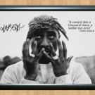 Tupac Shakur 2PAC Signed Autographed Photo Poster Print Memorabilia A4