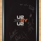 U2 by U2 Bono Larry Mullen Edge Band Signed Autographed Photo Poster Print Memorabilia A4