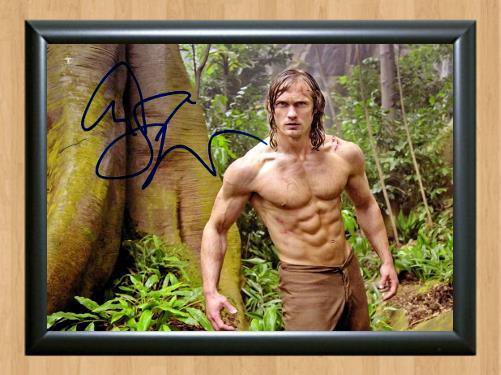 Alexander Skarsg&Atilde;&yen;rd Tarzan Signed Autographed Photo Poster Print Memorabilia A4