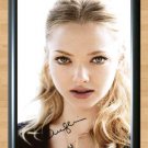 Amanda Seyfried Sexy Signed Autographed Photo Poster Print Memorabilia A4