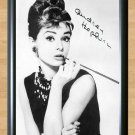 Audrey Hepburn Actress  Fashion Icon Signed Autographed Photo Poster Print Memorabilia A4