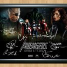 Avengers Assemble Iron Man The Hulk Signed Autographed Photo Poster Print Memorabilia A4