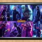 Avengers Infinity War Cast Signed Autographed Photo Poster Print Memorabilia A4