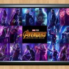 Avengers Infinity War Marvel Signed Autographed Photo Poster Print Memorabilia A4