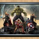 Avengers Marvel Thor Hulk Signed Autographed Photo Poster Print Memorabilia A4