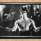Bruce Lee  Signed Autographed Photo Poster Print Memorabilia A4