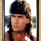 Charlie Sheen Hot Shots Signed Autographed Photo Poster Print Memorabilia A4