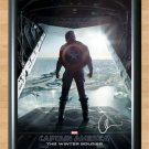 Chris Evan Captain America The Winter Soldier Signed Autographed Photo Poster Print Memorabilia A4