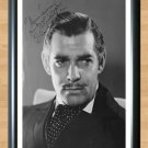 Clark Gable Gone with the Wind Signed Autographed Photo Poster Print Memorabilia A4
