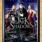 Dark Shadows Johnny Depp Cast Signed Autographed Photo Poster Print Memorabilia A4