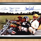 Easy Rider Peter Fonda Jack Nicholson Signed Autographed Photo Poster Print Memorabilia A4