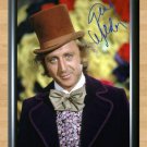 Gene Wilder Willy Wonka Signed Autographed Photo Poster Print Memorabilia A4