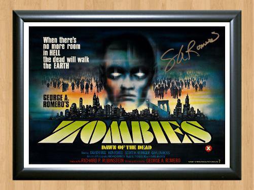 George A Romero Dawn Dead Signed Autographed Photo Poster Print Memorabilia A4