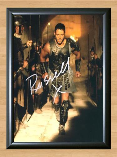 Gladiator Russell Crowe Signed Autographed Photo Poster Print Memorabilia A4