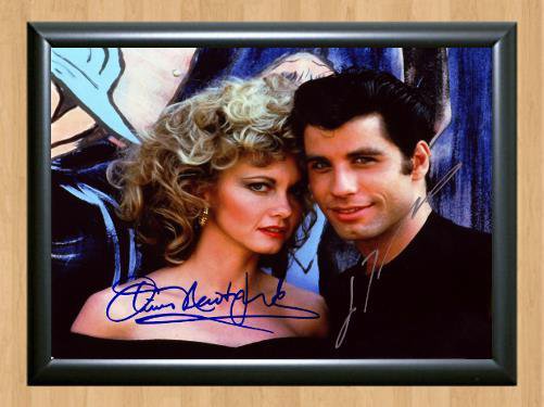 John travolta and olivia newton john Banque de photographies et d