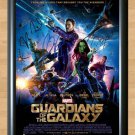 Guardians of the Galaxy Cast Signed Autographed Photo Poster Print Memorabilia A4