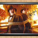 Indiana Jones Harrison Ford Sean Connery Signed Autographed Photo Poster Print Memorabilia A4