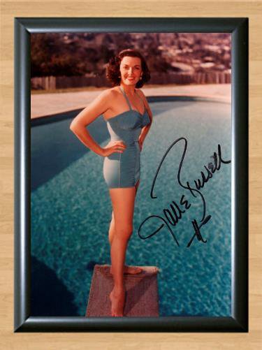 Jane Russell Double Dynamite Signed Autographed Photo Poster Print Memorabilia A4