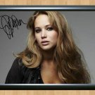 Jennifer Lawrence Hunger Games Katniss Everdeen Signed Autographed Photo Poster Print Memorabilia A4