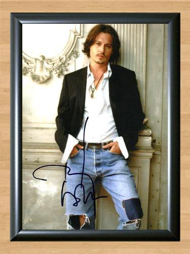 Johnny Depp Signed Autographed Photo Poster Print Memorabilia A4