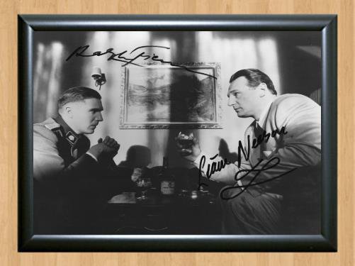 Liam Neeson Schindler's List Signed Autographed Photo Poster Print Memorabilia A4