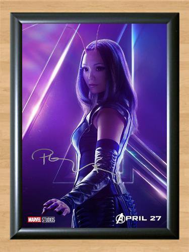 Mantis pom Klementieff Avengers Infinity War Signed Autographed Photo Poster Print Memorabilia A4