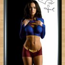 Megan Fox Wonder Woman Super Girl Signed Autographed Photo Poster Print Memorabilia A4