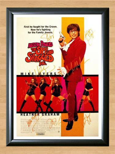 Mike Myers Austin Powers Signed Autographed Photo Poster Print Memorabilia A4