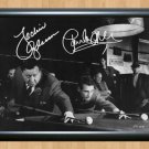 Paul Newman Jackie Gleason Hustler Signed Autographed Photo Poster Print Memorabilia A4