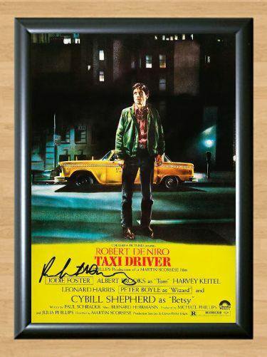 Robert De Niro Taxi Driver Signed Autographed Photo Poster Print Memorabilia A4
