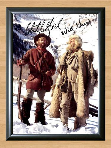 Robert Redford Will Geer Snow Mountains Signed Autographed Photo Poster Print Memorabilia A4