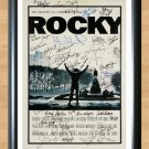 Rocky  Sylvester Stallone Boxers Signed Autographed Photo Poster Print Memorabilia A4