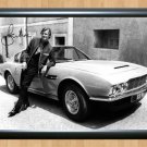 Roger Moore James Bond 007 Aston Martin 1970 Signed Autographed Photo Poster Print Memorabilia A4