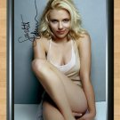 Scarlett Johansson Avengers Signed Autographed Photo Poster Print Memorabilia A4